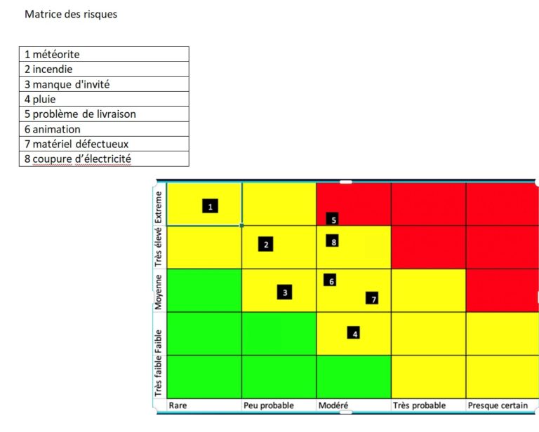 Matrice Des Risques